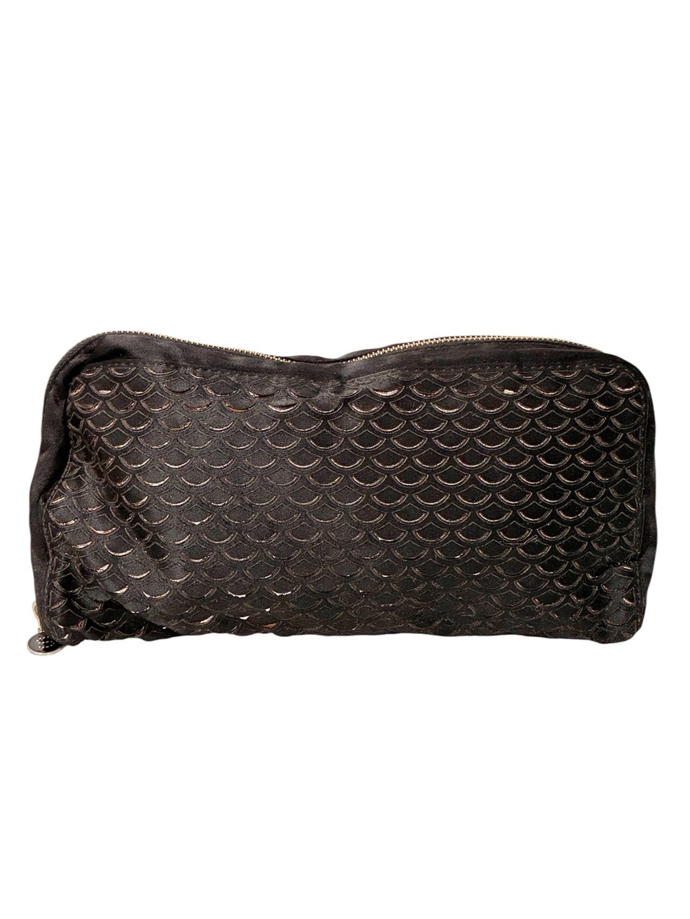 Stella McCartney for Target Black Leather Full Zip Cosmetic Pouch